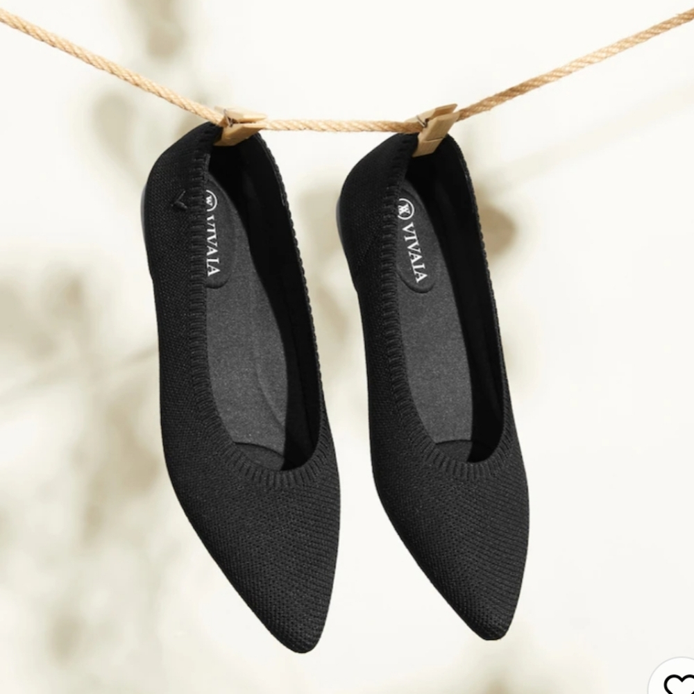 Vivaia pointed toe Aria 5 flat ballerina shoes 41.5